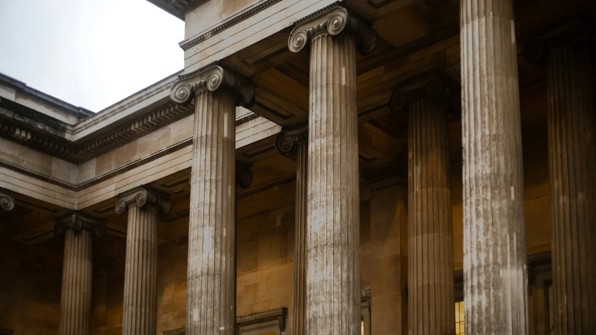 Patio interior del British Museum Londres